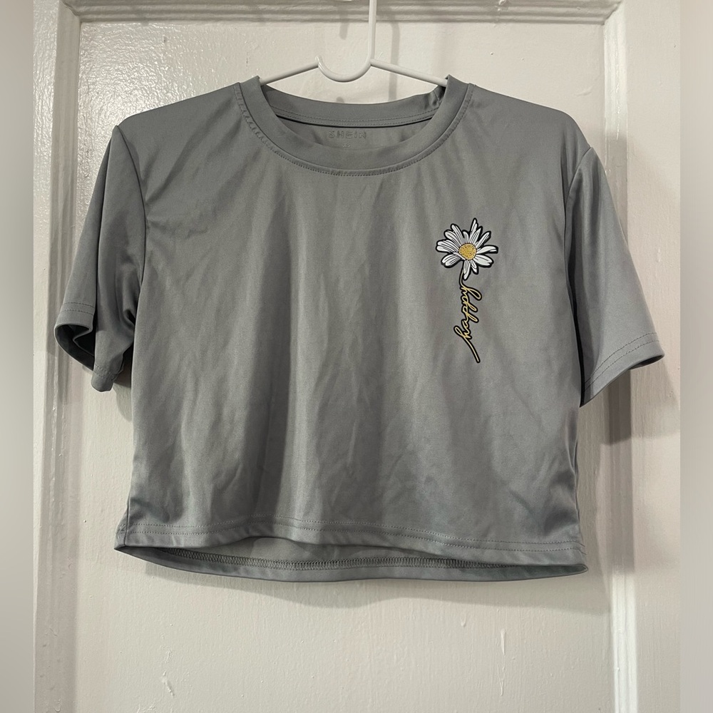 SHEIN Box Style Crop Top